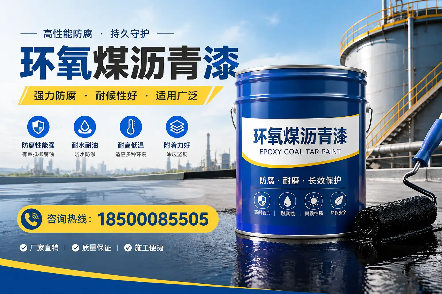 环氧煤沥青漆的储存与运输注意事项,日照企业须知