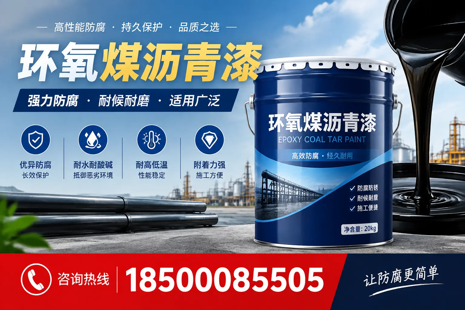 环氧煤沥青漆在不同气候条件下的表现分析，日照适用性